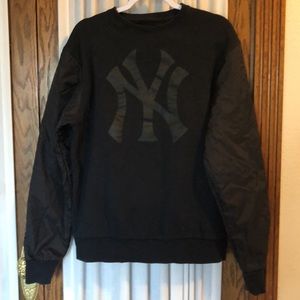 NY Yankees Black Wright & Ditson Sweatshirt Jacket